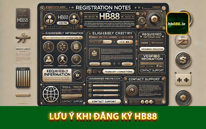 lưu ý khi đăng ký Hb88